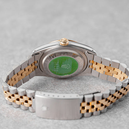 ROLEX DATEJUST 36 CHAMPAGNE DIAL REF: 16233 (1992)