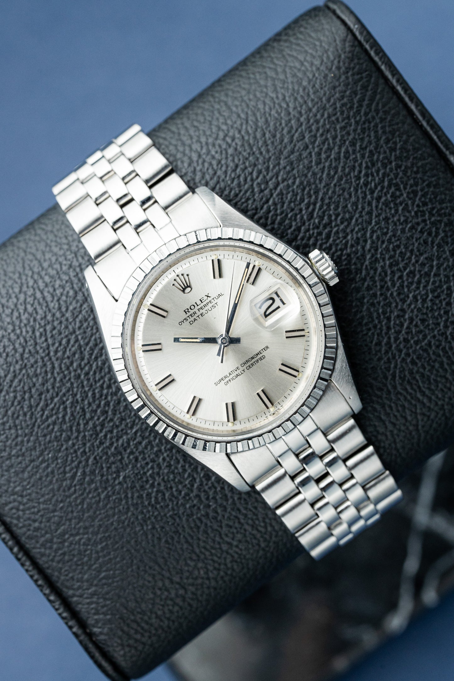 ROLEX DATEJUST 36 SILVER DIAL REF: 1603