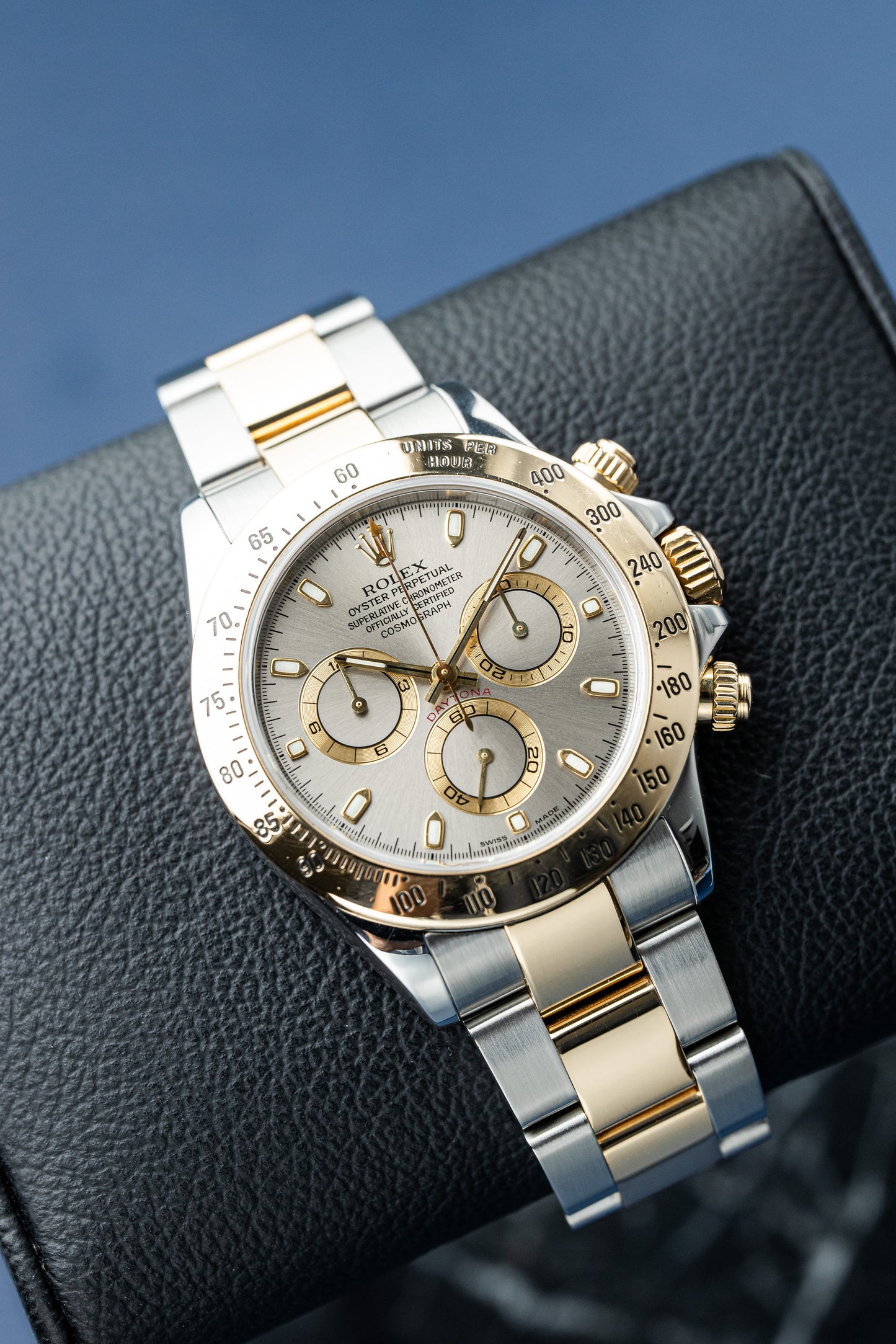 ROLEX DAYTONA AÇO/OURO 'MOSTRADOR CINZA' REF: 116523 (2006)