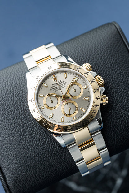 ROLEX DAYTONA AÇO/OURO 'MOSTRADOR CINZA' REF: 116523 (2006)