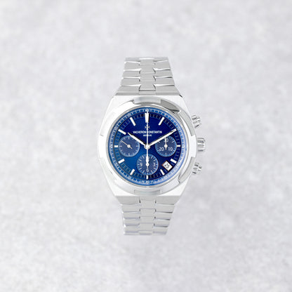 VACHERON CONSTANTIN OVERSEAS CRONÓGRAFO AZUL REF: 5500V/110A-B148