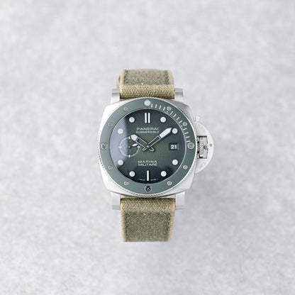 PANERAI SUBMERSIBLE MARINA MILITARE 44MM REF: PAM01697
