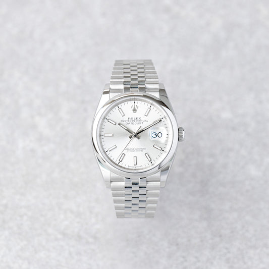 ROLEX DATEJUST 36 SILVER JUBILEE REF: 126200