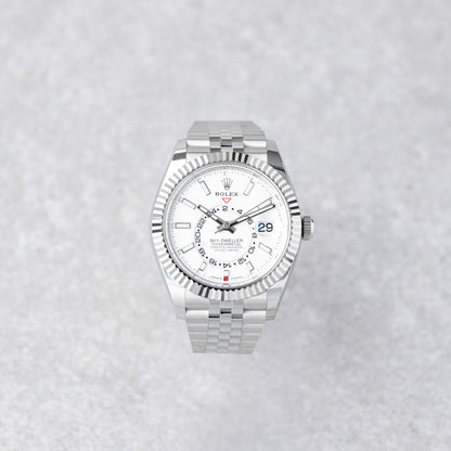 ROLEX SKY-DWELLER DIAL BRANCO JUBILEE REF: 336934
