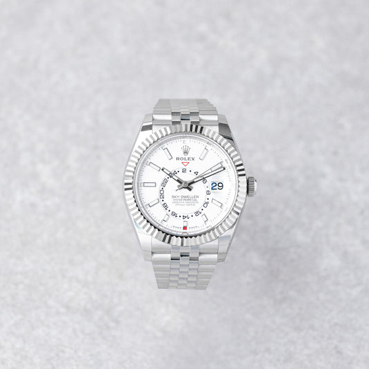 ROLEX SKY-DWELLER DIAL BRANCO JUBILEE REF: 336934
