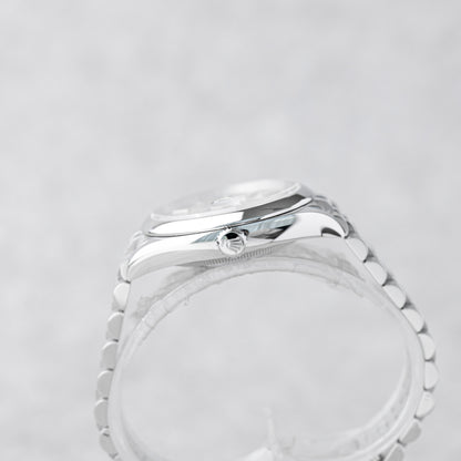 ROLEX DATEJUST 36 JUBILEU PRATEADO REF: 126200