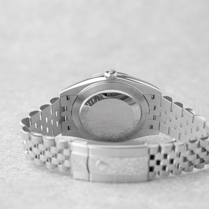 ROLEX DATEJUST 41 DIAL AZUL COM DIAMANTES JUBILEE REF: 126334