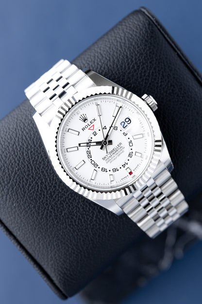 ROLEX SKY-DWELLER DIAL BRANCO JUBILEE REF: 336934