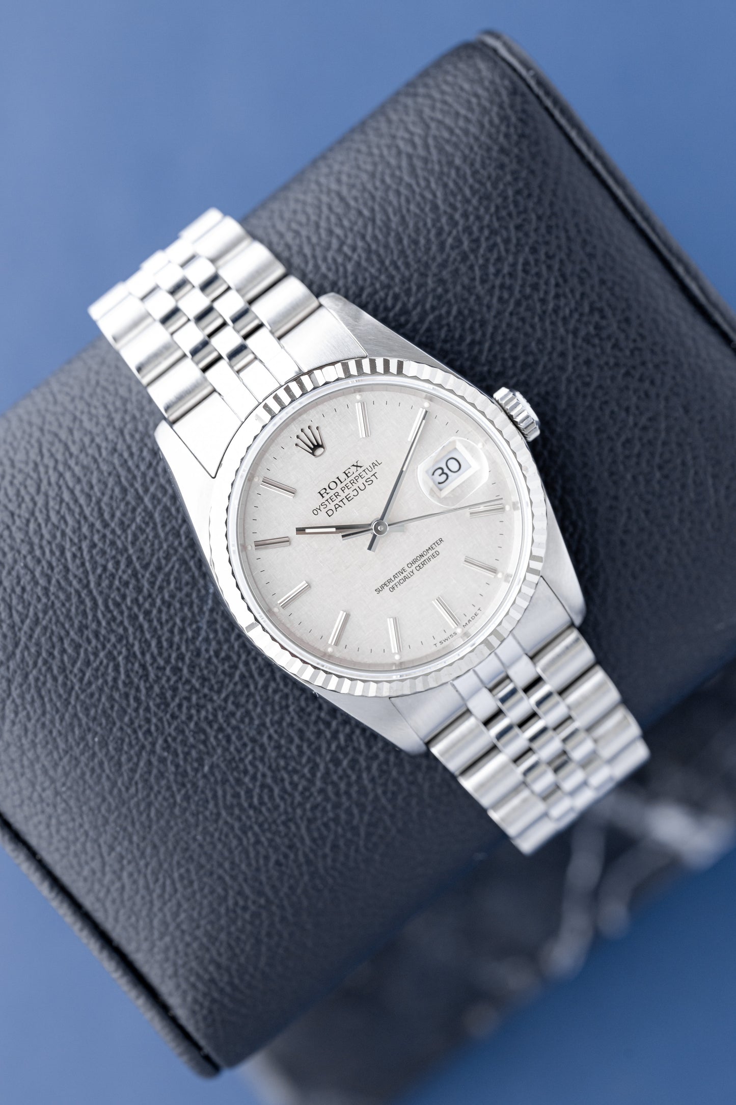 ROLEX DATEJUST 36 DIAL LINHO REF: 16234