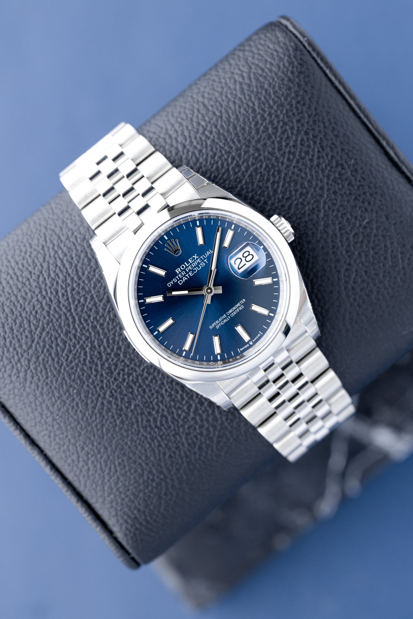 ROLEX DATEJUST 36 AZUL JUBILEE REF: 126200