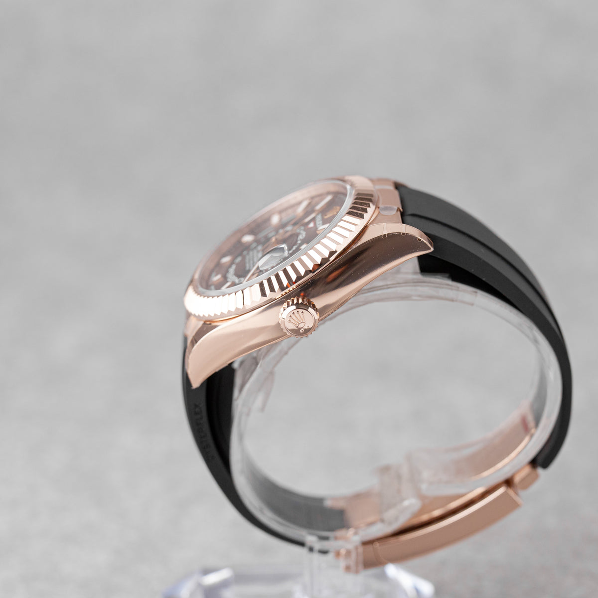 ROLEX SKY-DWELLER CHOCOLATE DIAL REF: 336235