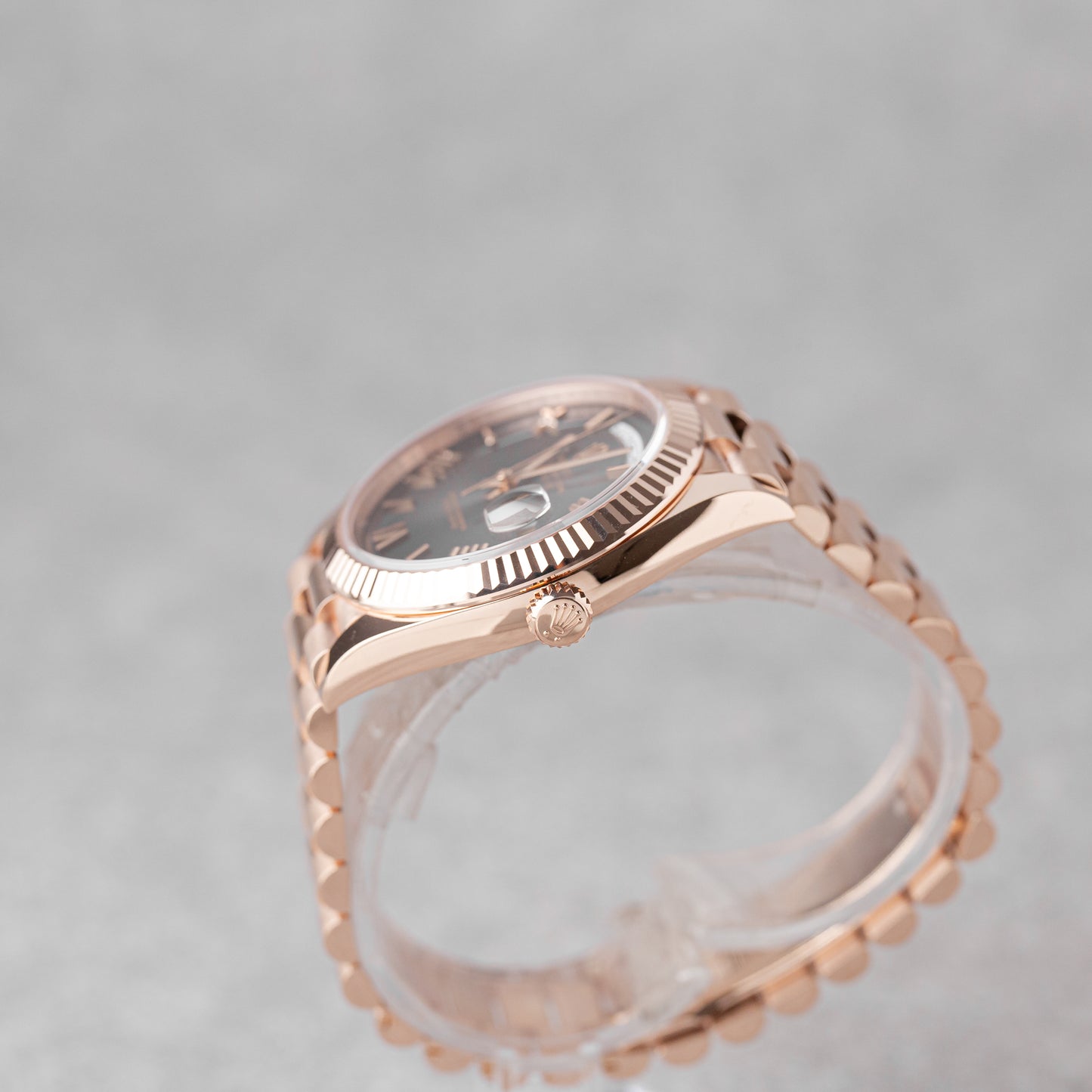 ROLEX DAY-DATE 40 PRESIDENT "SLATE GREY OMBRE" REF: 228235