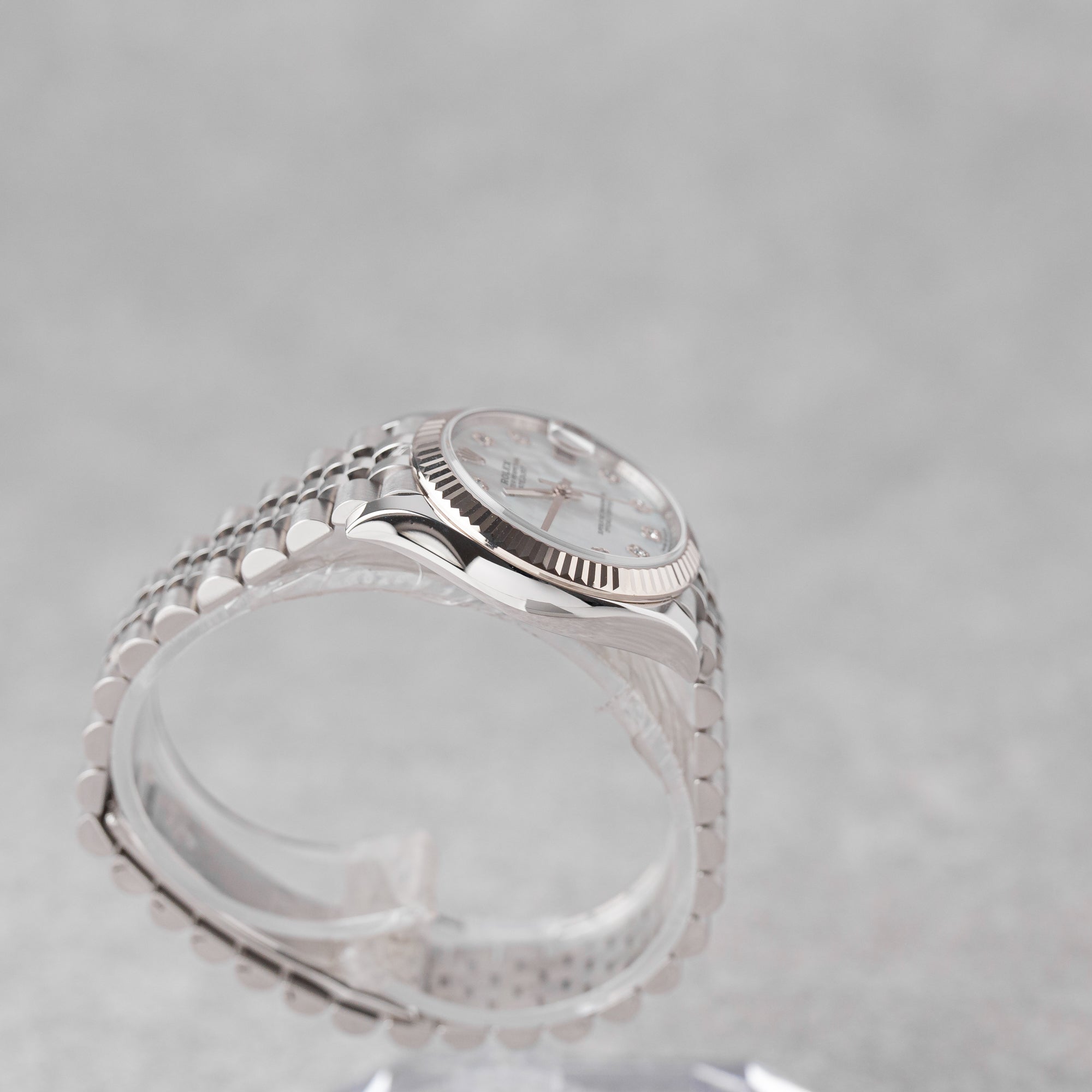ROLEX DATEJUST 31 MOTHER OF PEARL DIAMOND REF: 278274 (2025