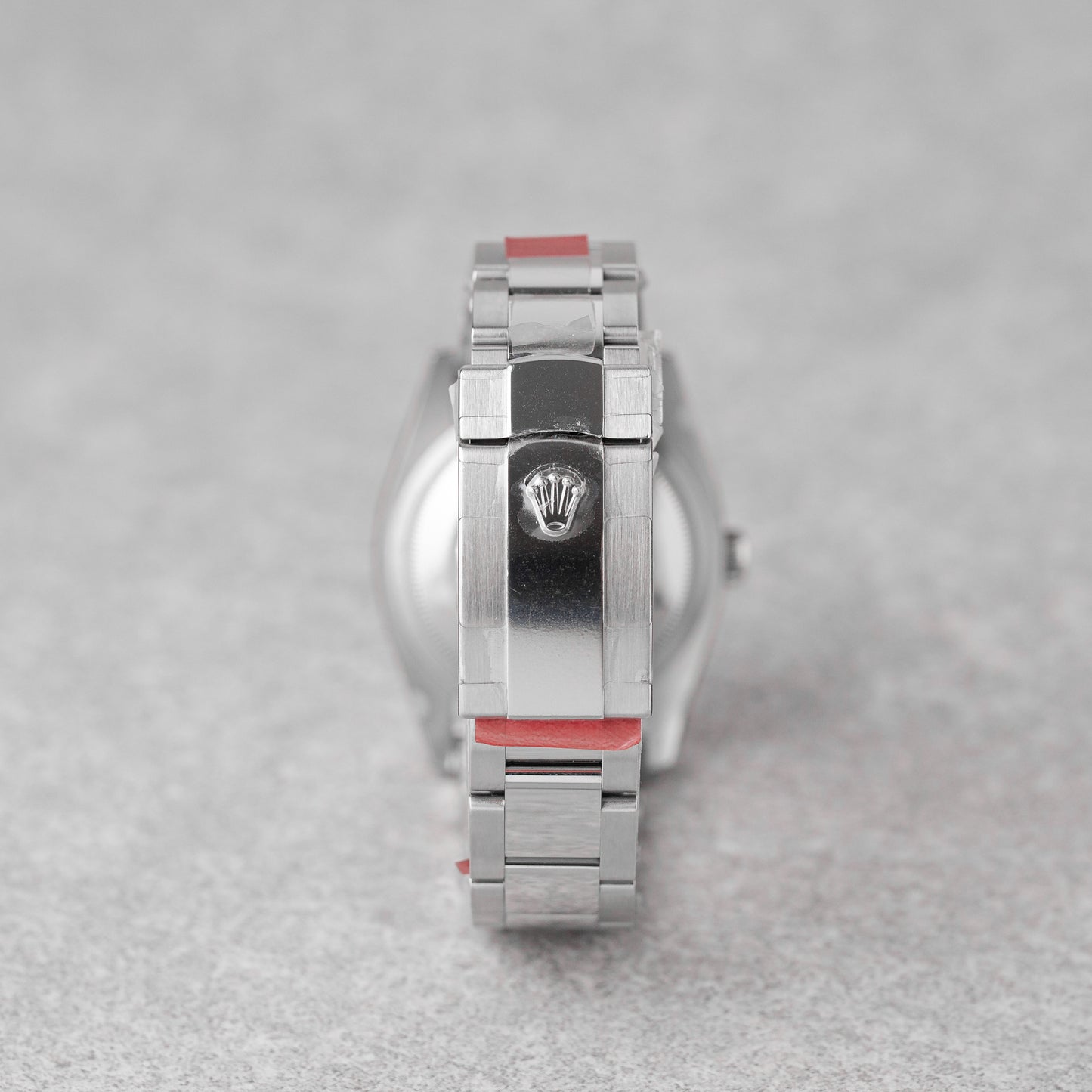 ROLEX DATEJUST 36 BLUE ROMAN DIAL REF: 116200 (NOS/STICKERS)