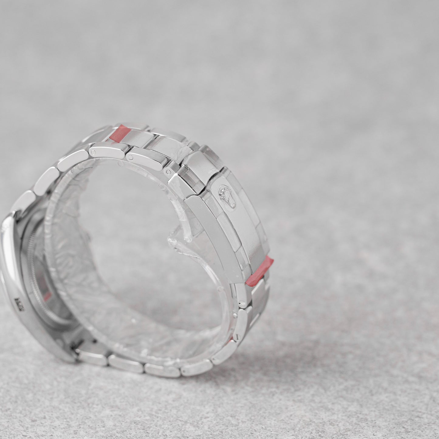 ROLEX DATEJUST 36 BLUE ROMAN DIAL REF: 116200 (NOS/STICKERS)